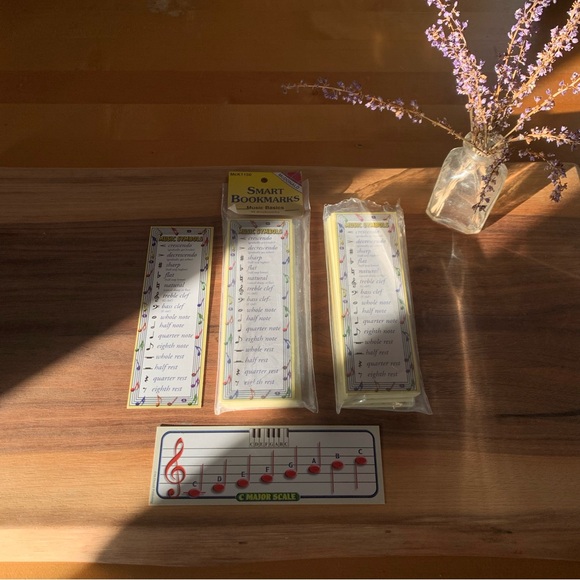 80 Vintage Music Bookmarks - Picture 2 of 5